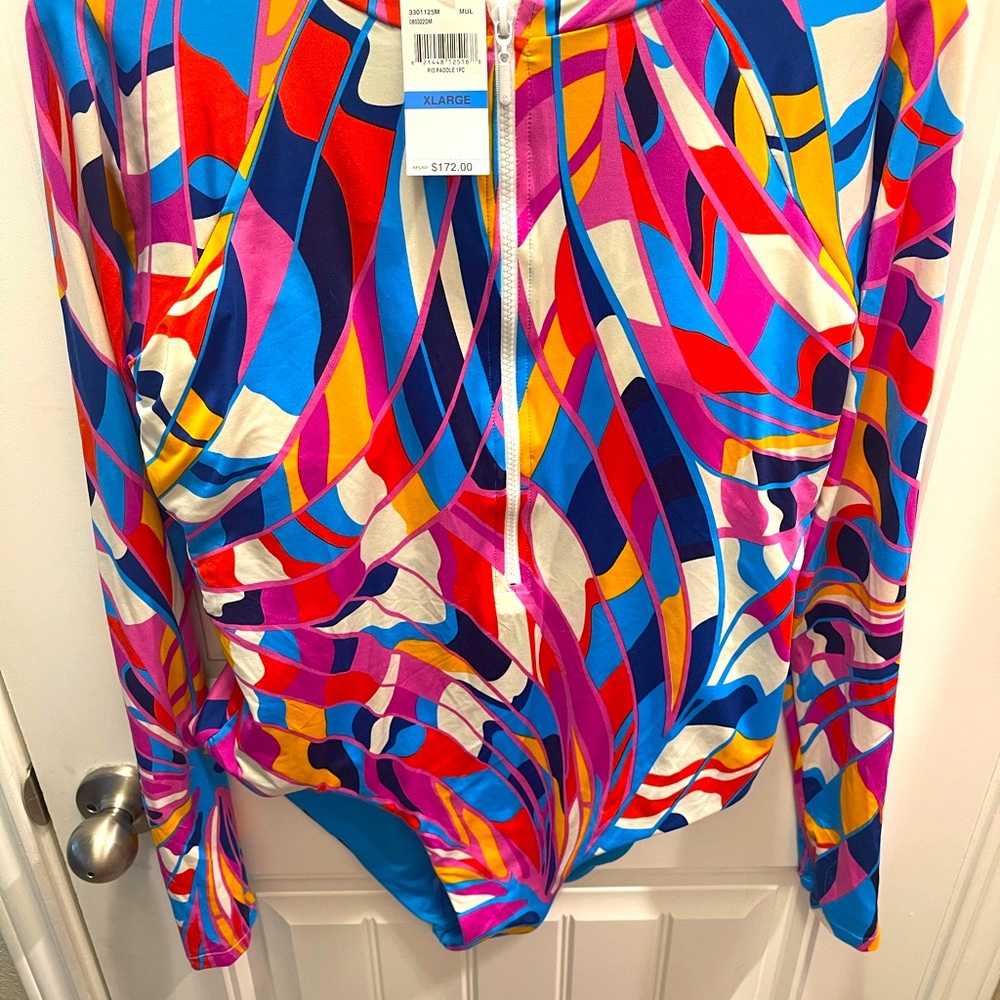 Trina Turk Rio Paddle Suit - Picture 2 of 7
